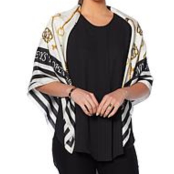 Clever Carriage Company Women Power Key 100% Silk - Picture 2 of 8